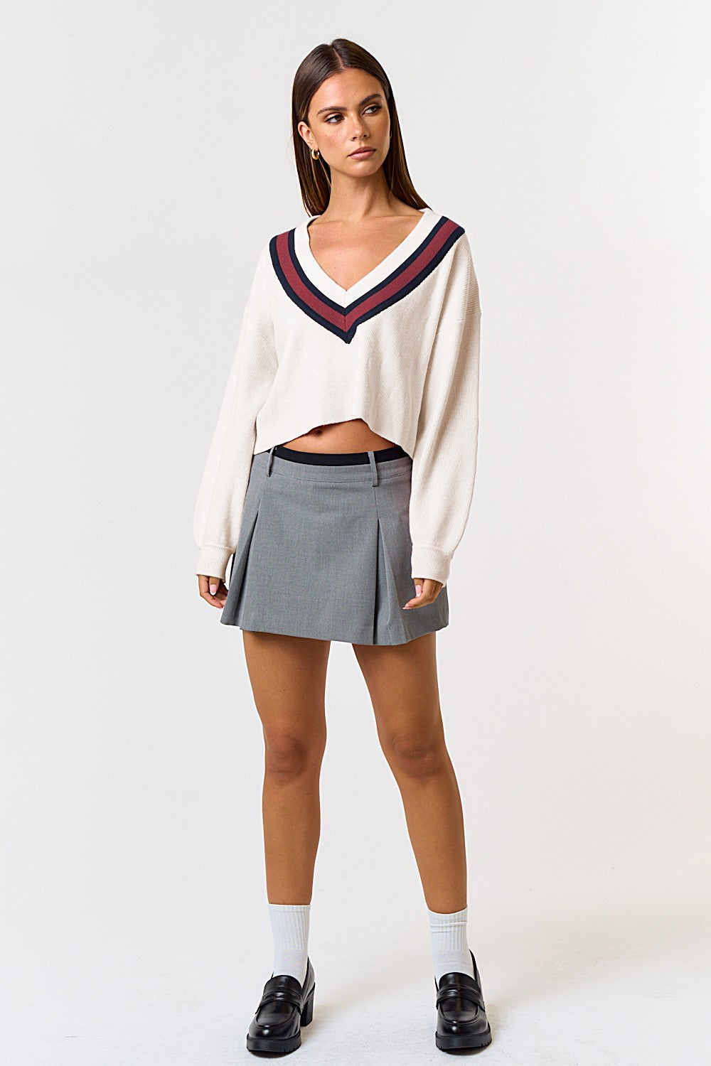 Contrast Timeless Sweater