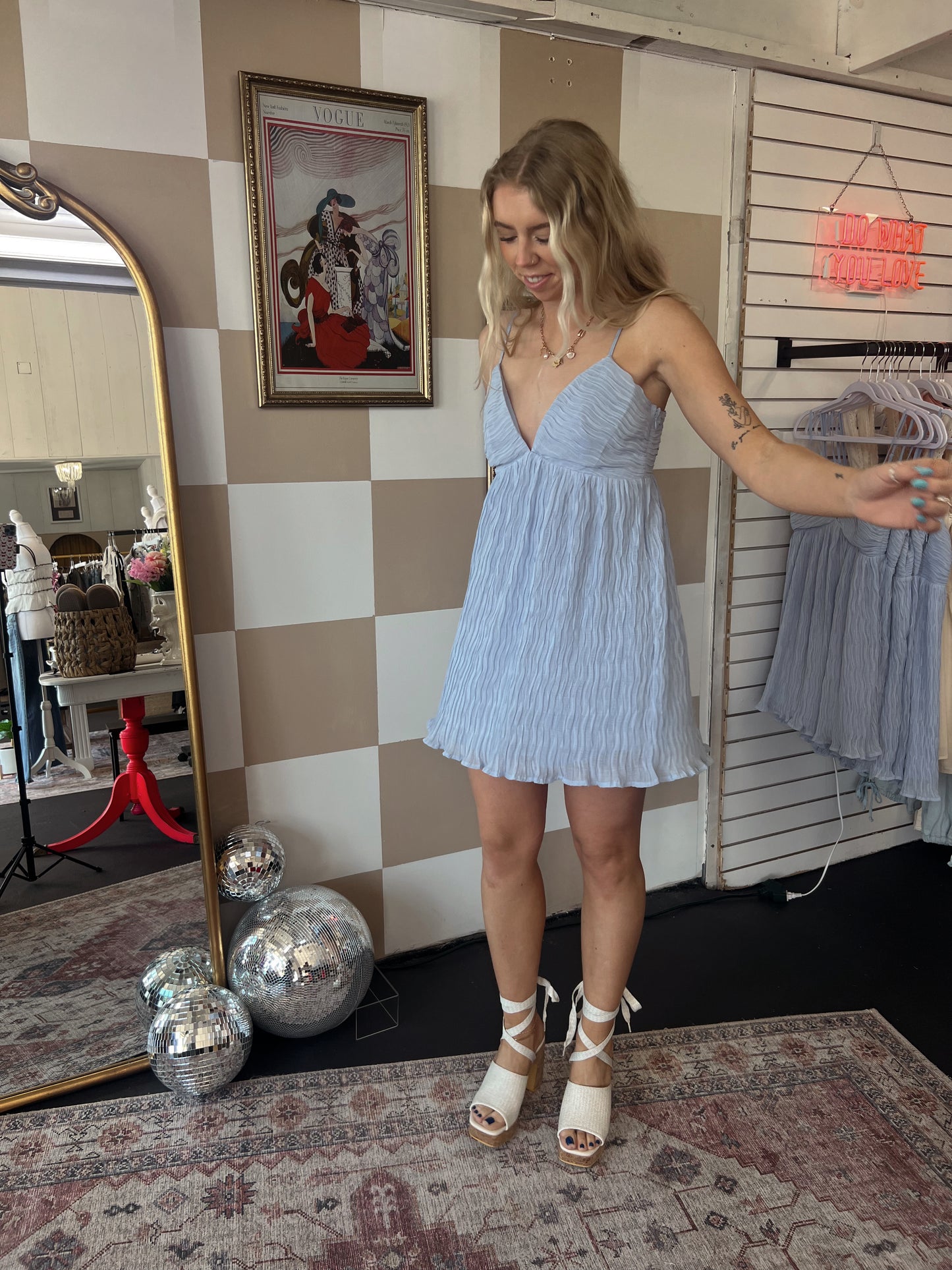 The Cecelia Mini Dress
