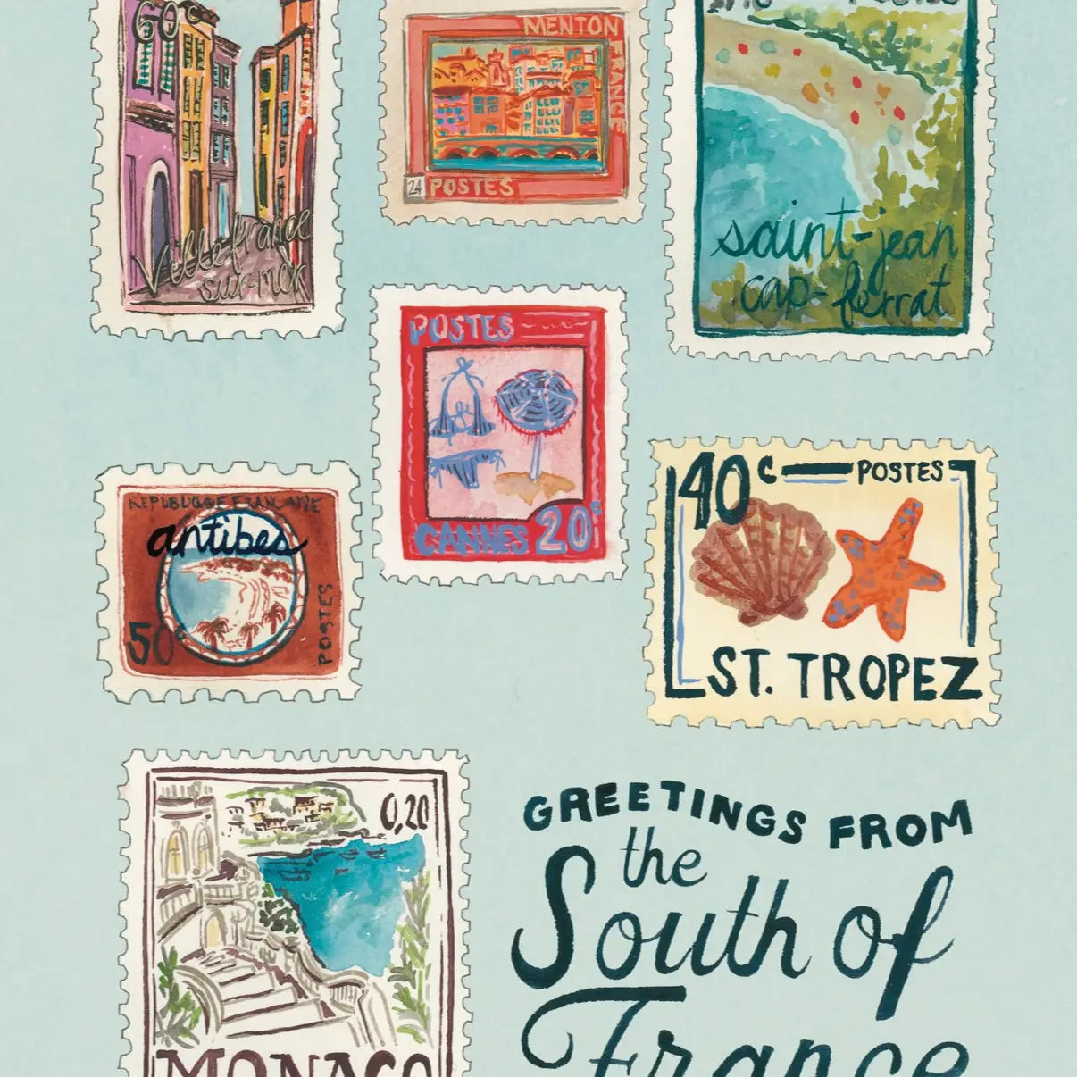 Greetings From France Print