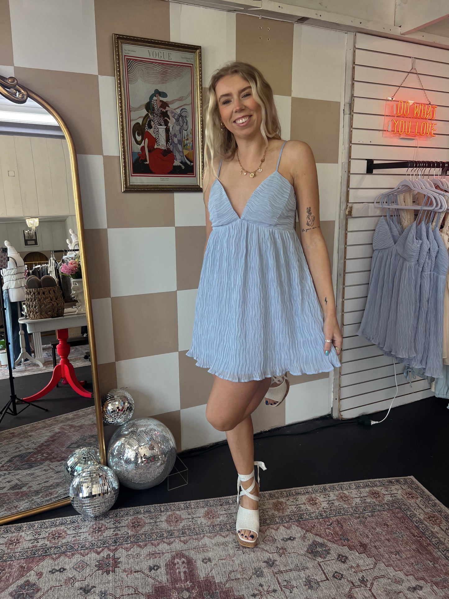The Cecelia Mini Dress