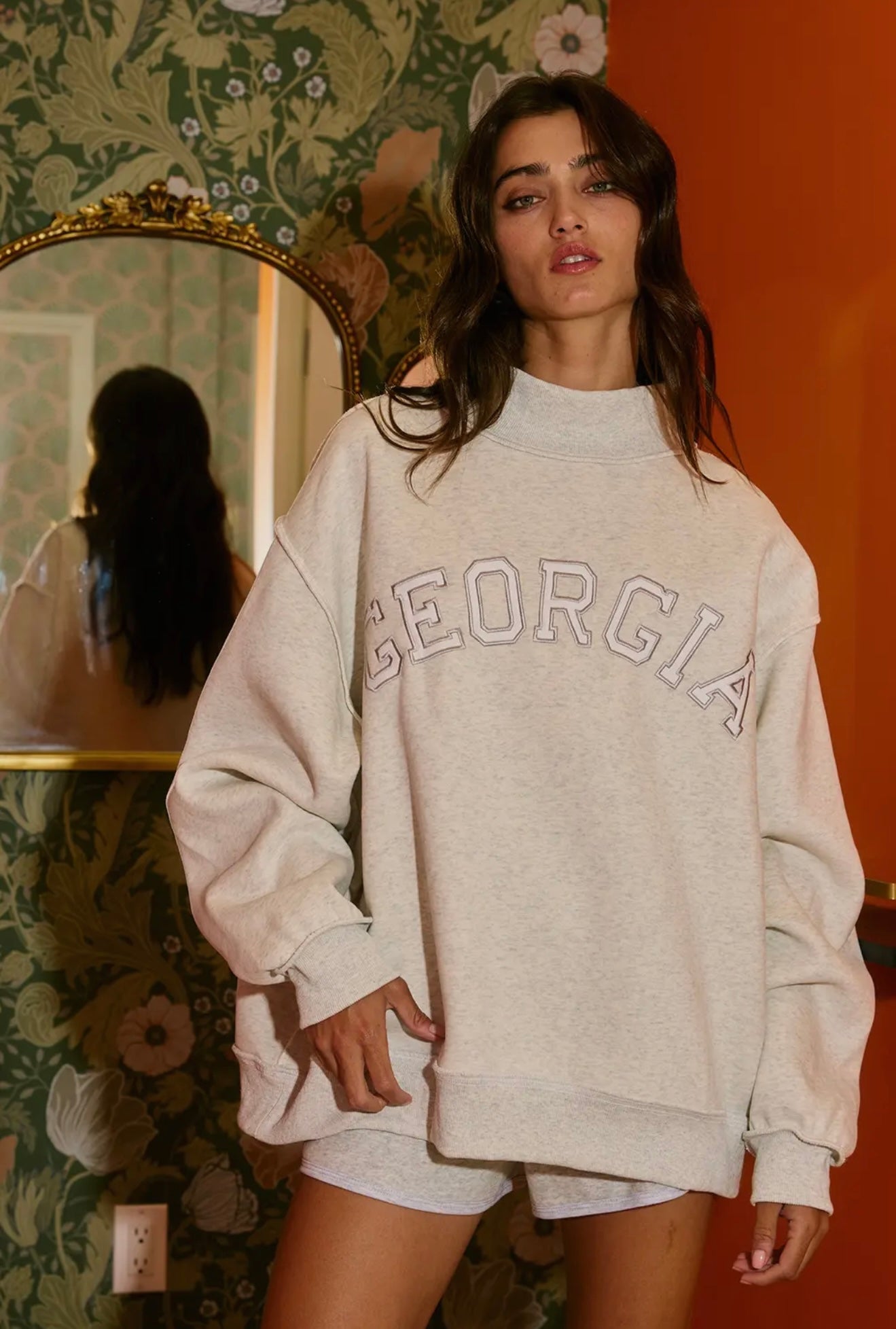 GA Embroidered Sweatshirt