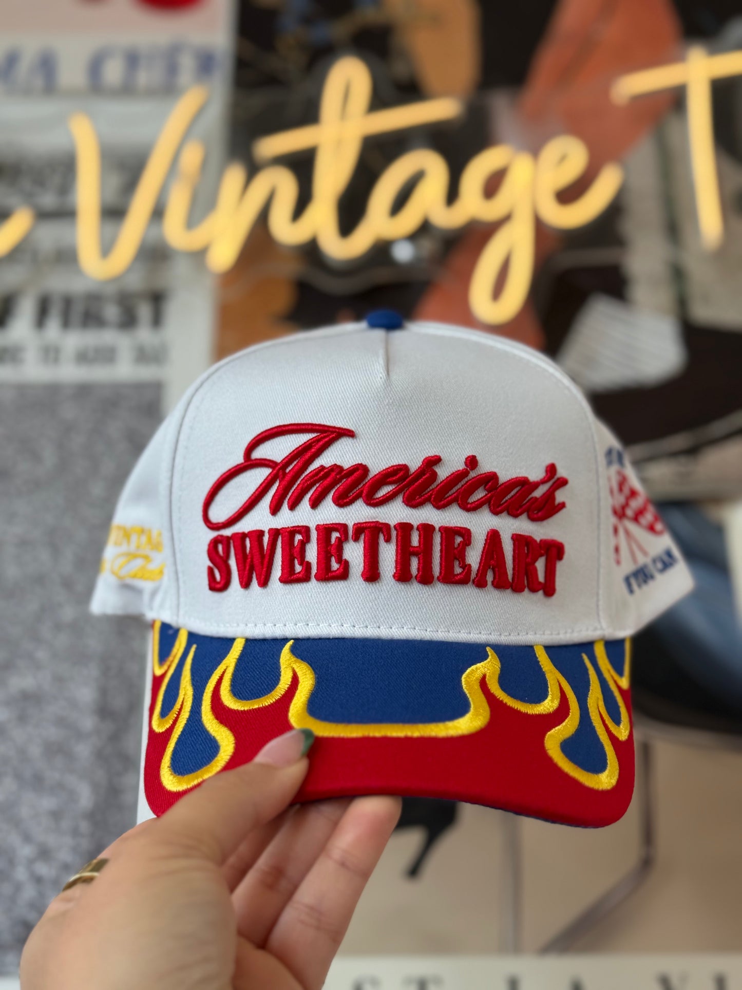 America's Sweetheart Vintage Trucker