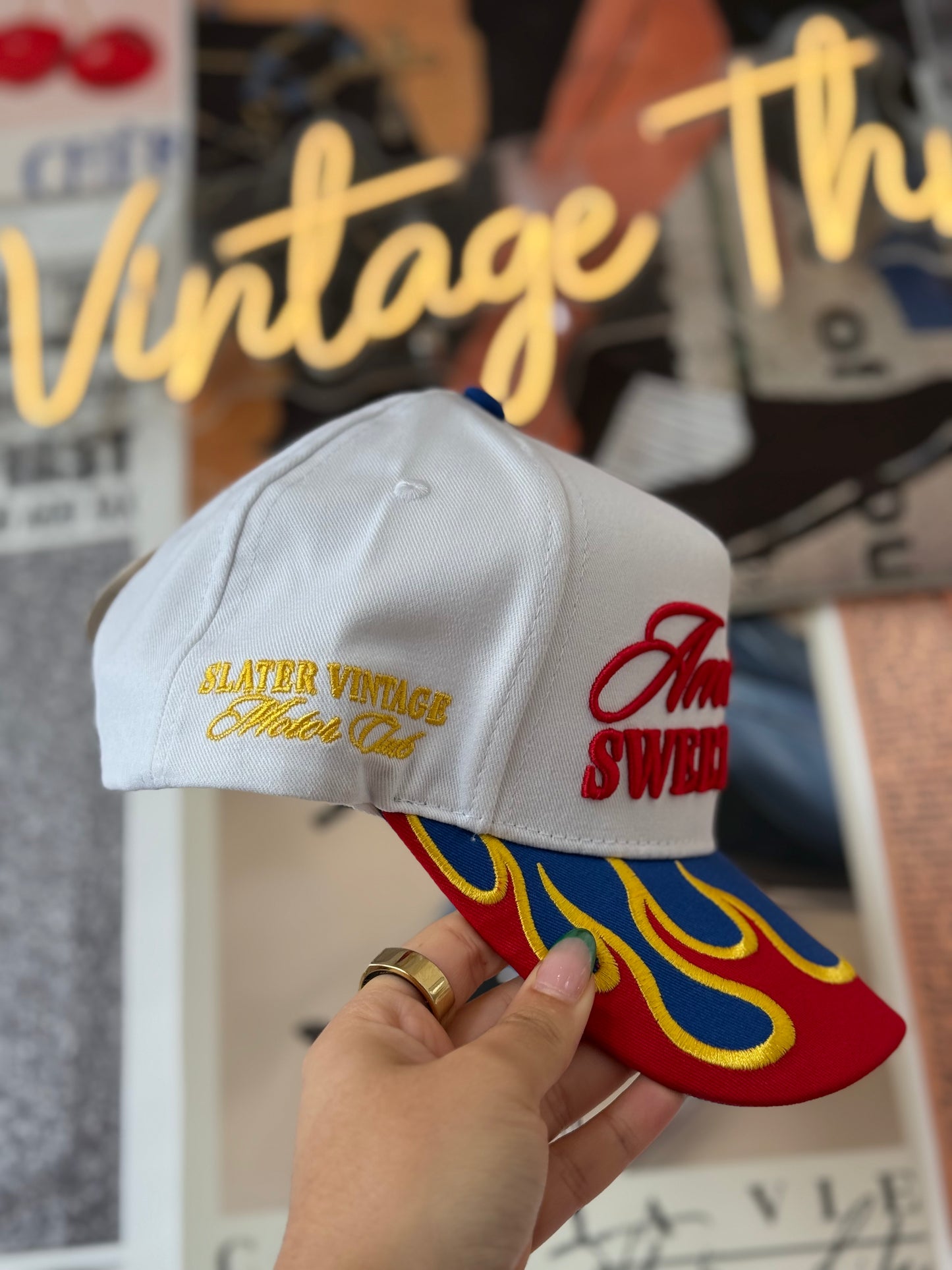 America's Sweetheart Vintage Trucker