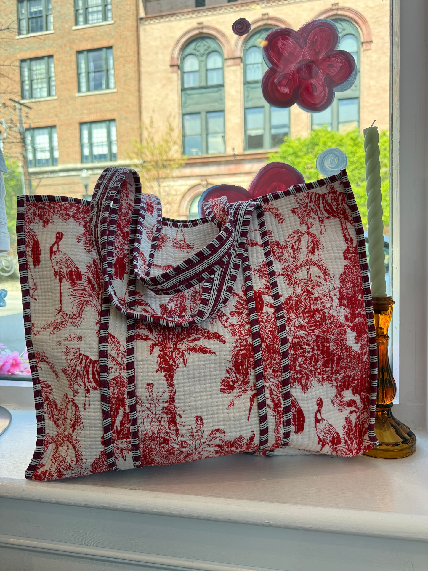 Palm & Prowl Handmade Tote Bag