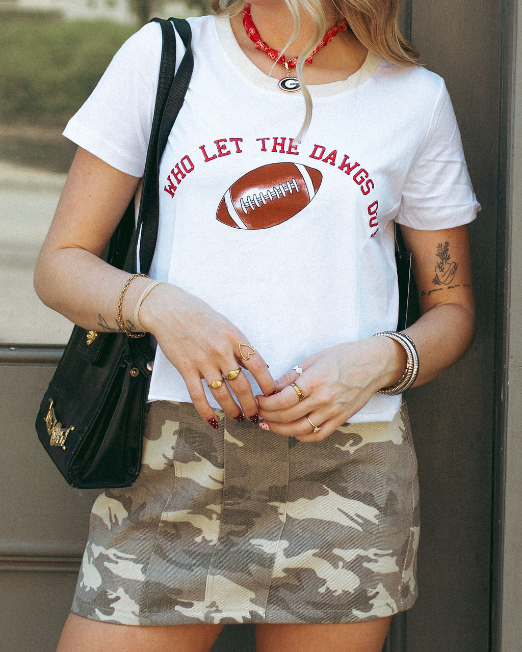 Who Let the Dawgs Out Tee