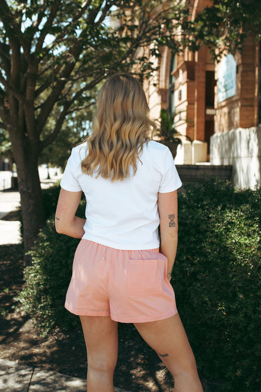 Sunny Squares Shorts