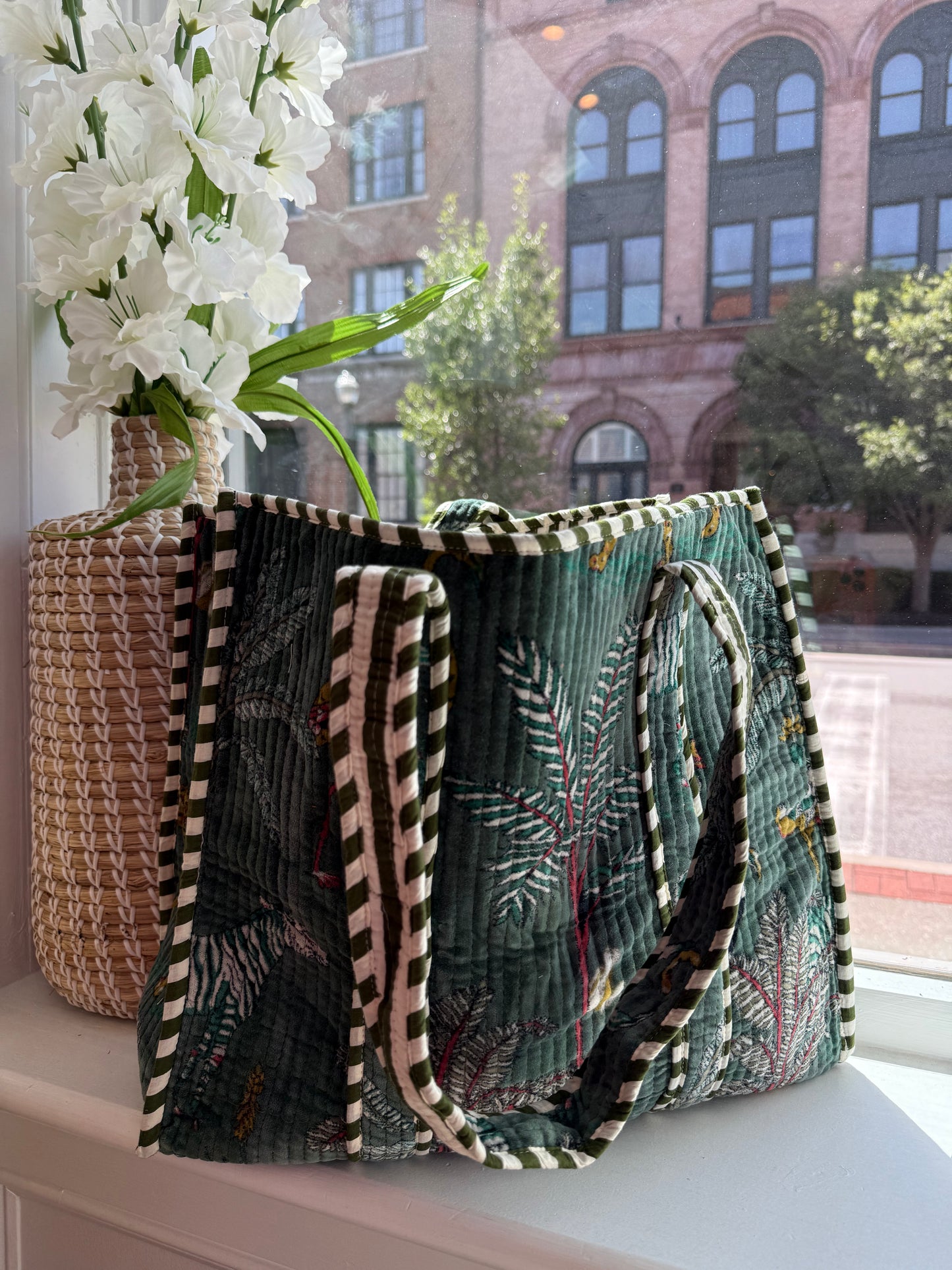 Into The Glade Handmade Tote Bag
