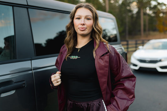 Merlot Leather Jacket