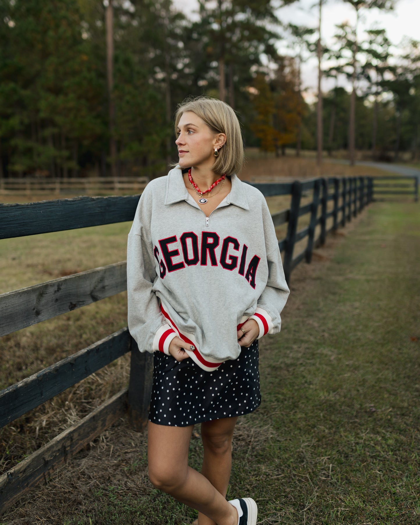 Sideline Stripes GA Sweatshirt