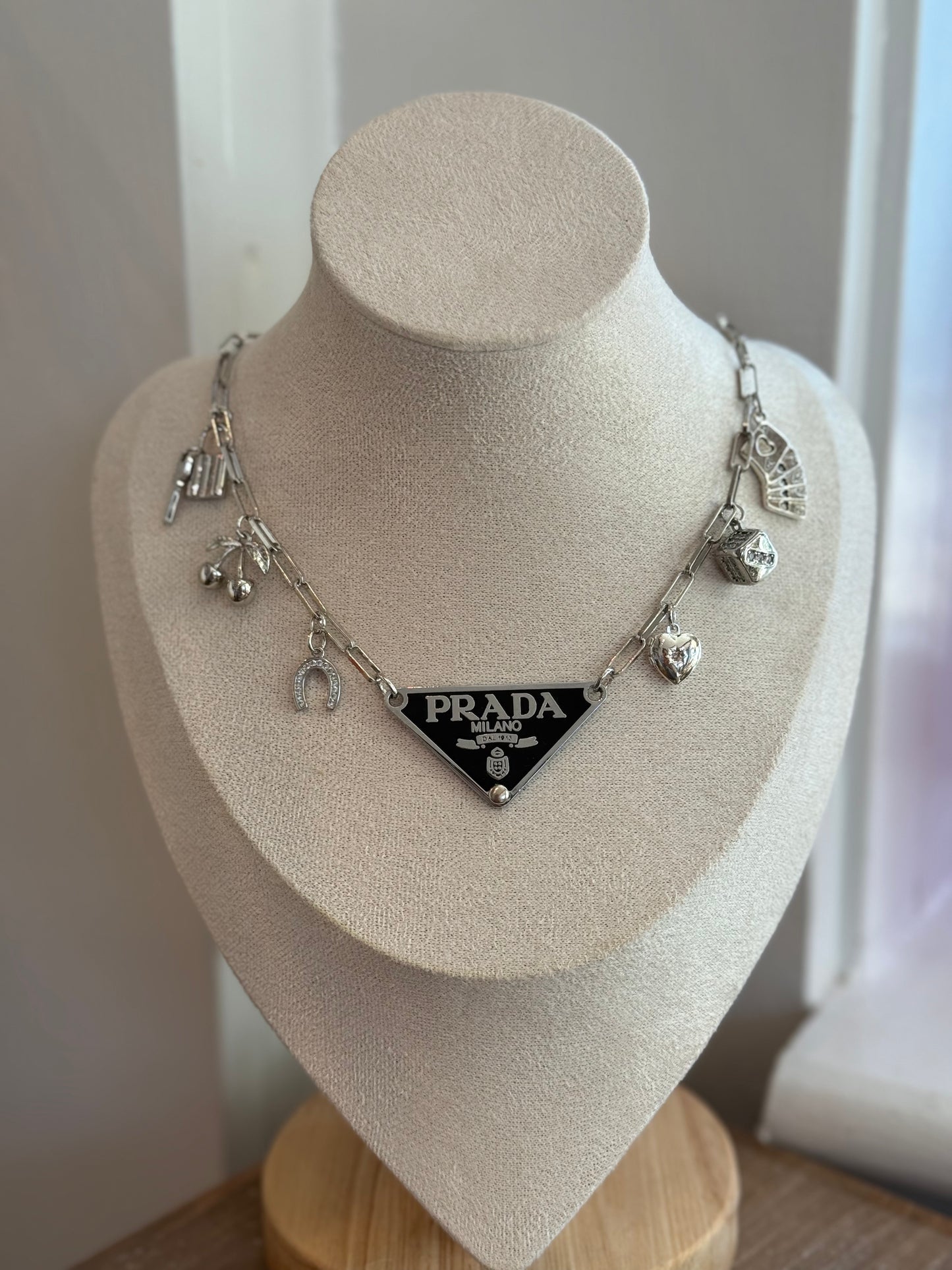 Silver Rada Charm Necklace