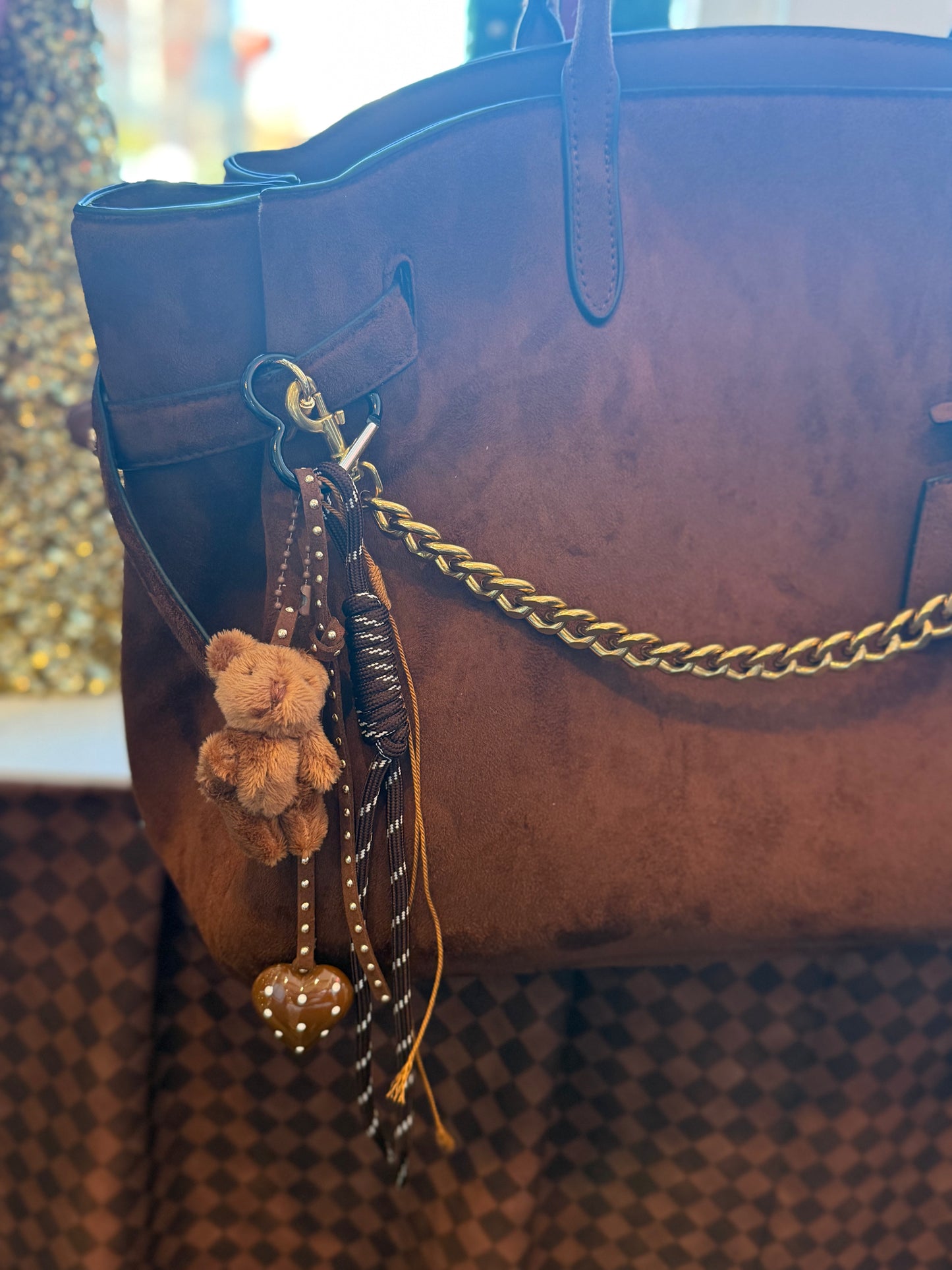 Vintage Teddy Bag Charm