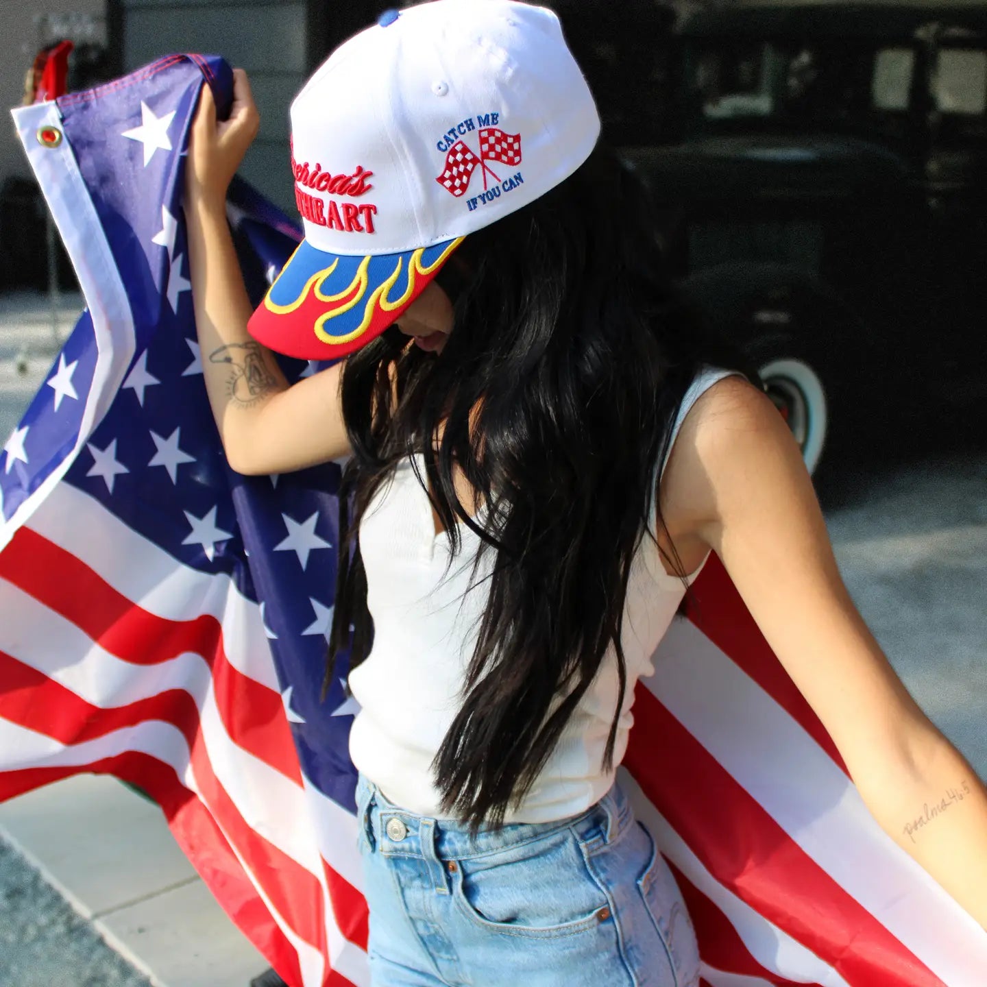 America's Sweetheart Vintage Trucker