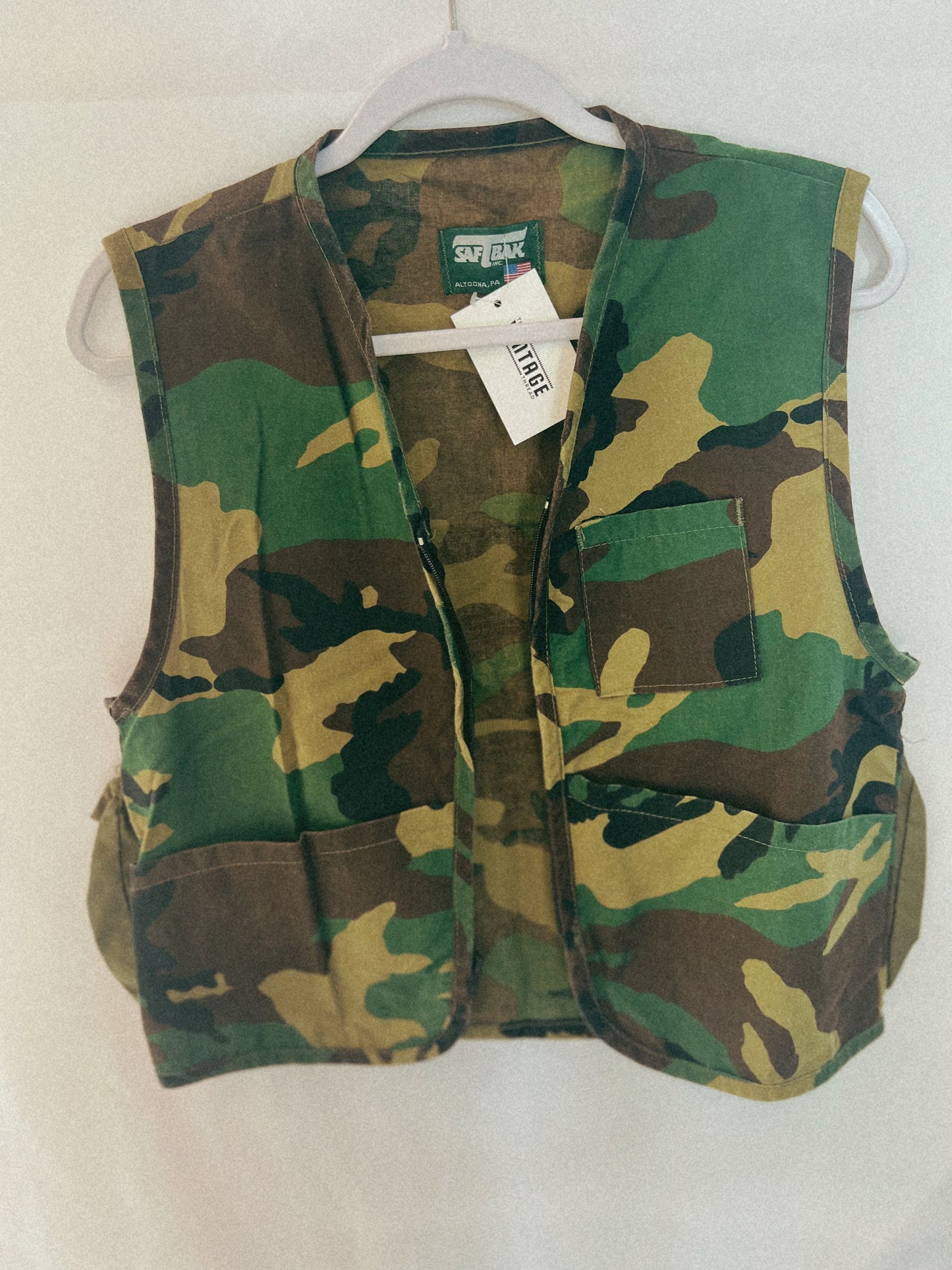 Vintage Camo Vest