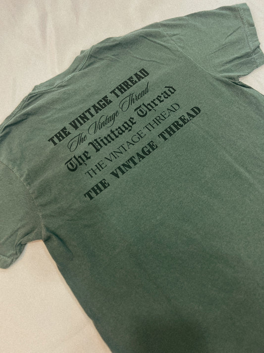 TVT T-Shirt - pocket tee/green