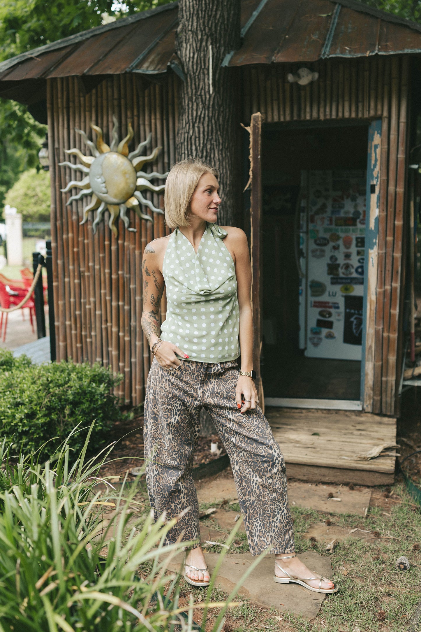 Wild Side Barrel Jeans