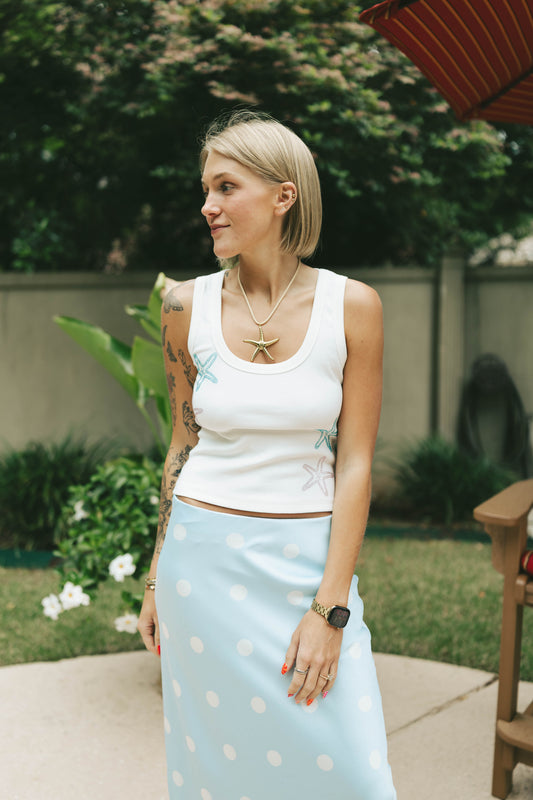Baby Blue Bubbly Skirt