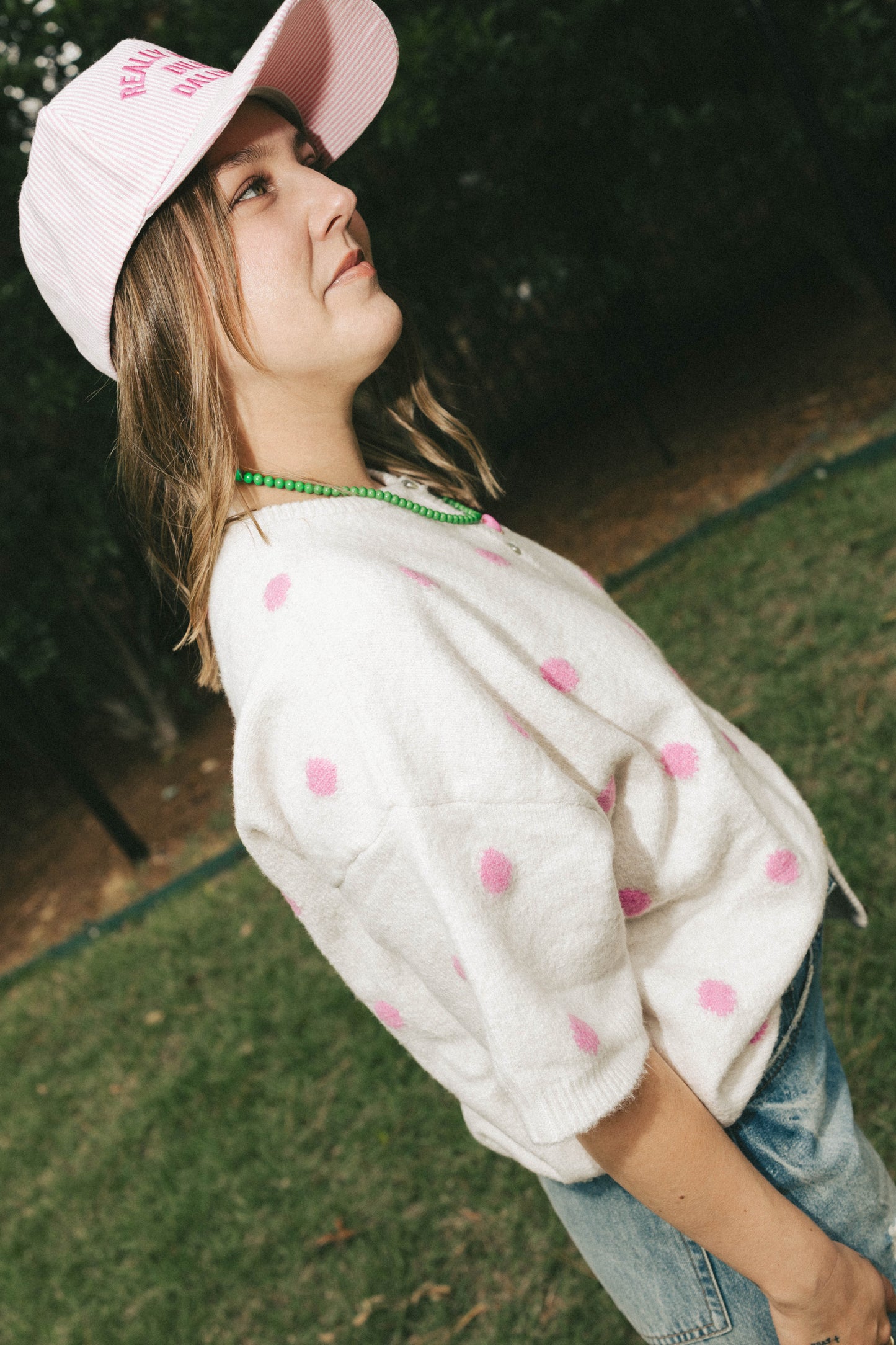 Pink Poppy Cardi