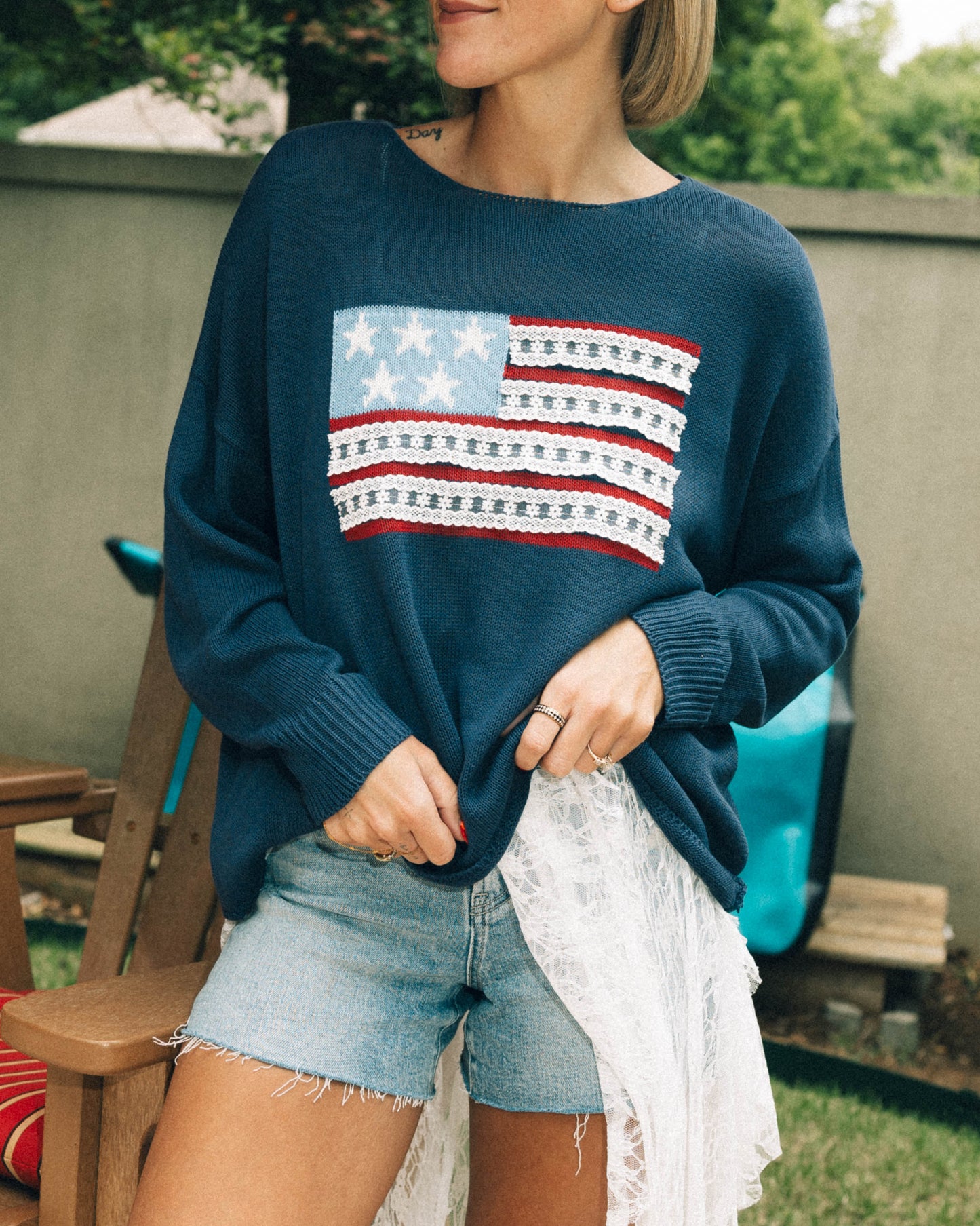 All-American Cozy Knit