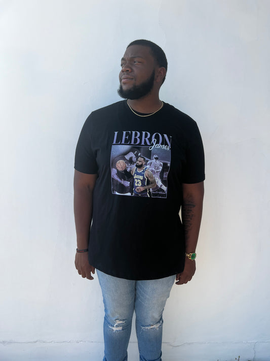 90s Themed Lebron Tee