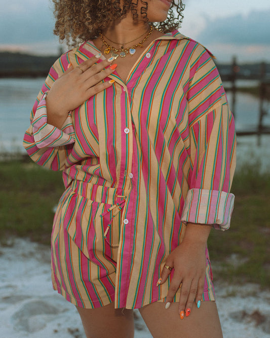 Sunrise Stripe Shorts
