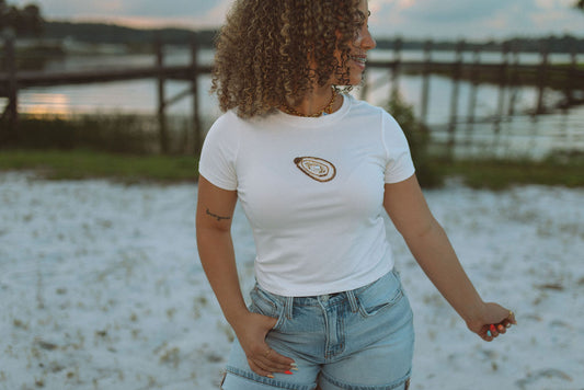 Beaded Oyster Tee