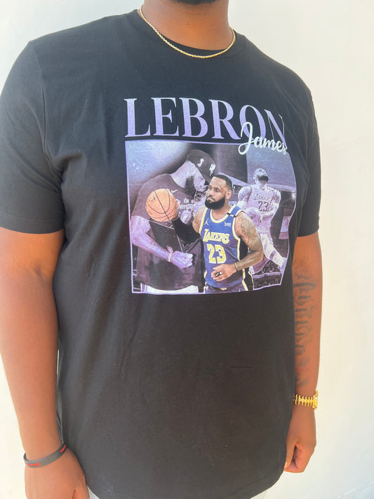 90s Themed Lebron Tee