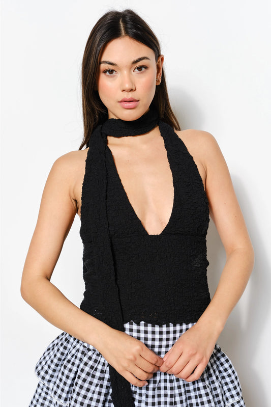 The Lindsey Halter Top