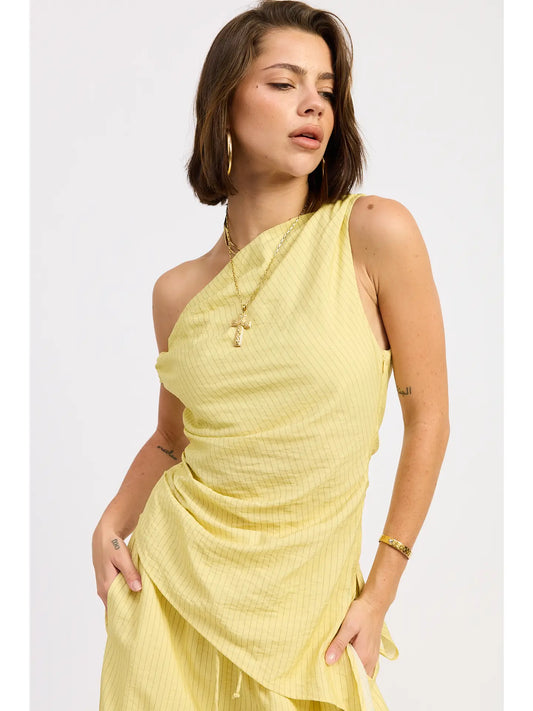 The Limoncello Asymmetrical Top