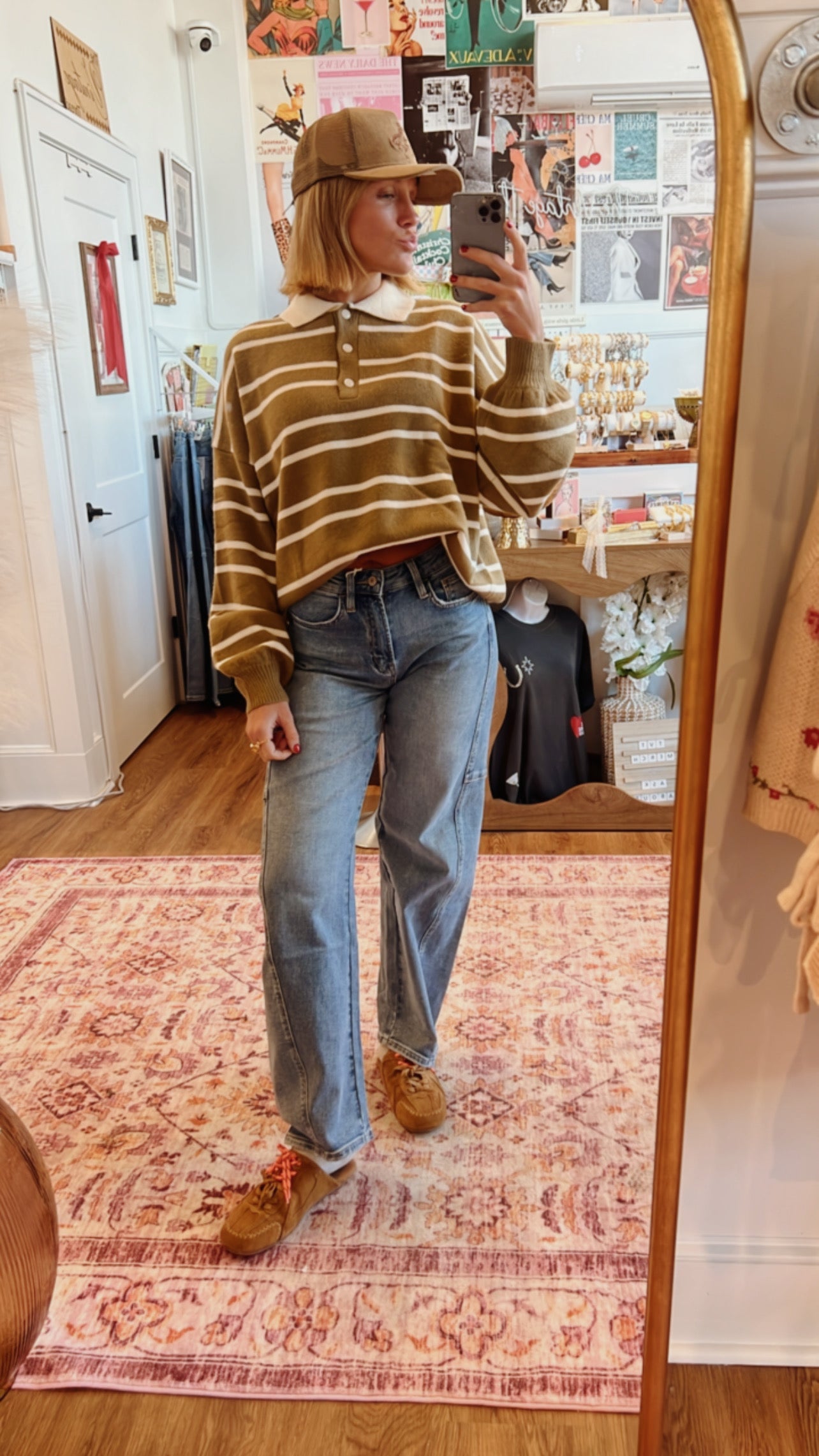 Full Length Barrel Jeans
