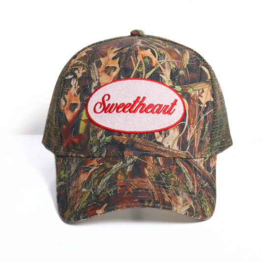Sweetheart Camo Trucker