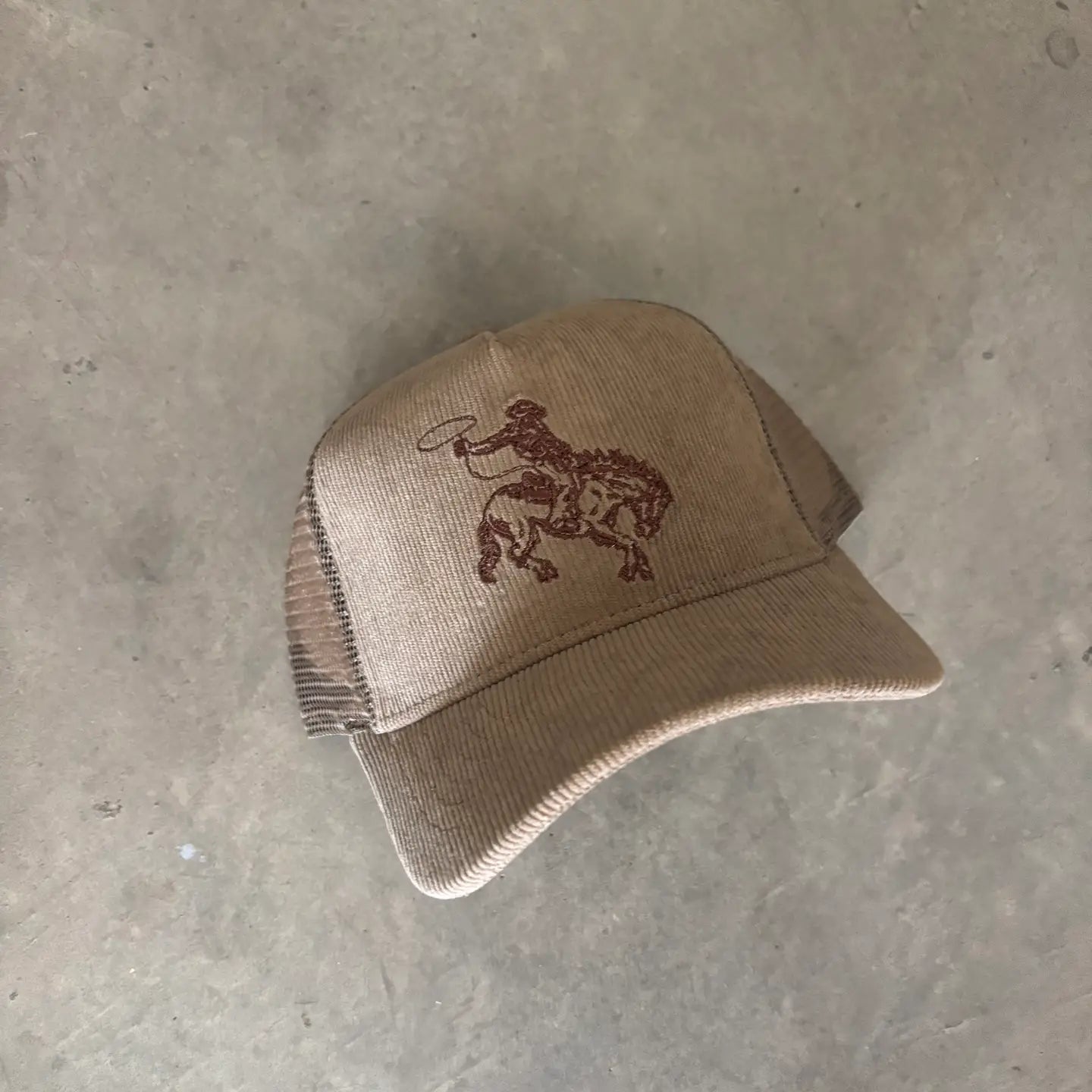 Fall Cowboy Trucker Hat