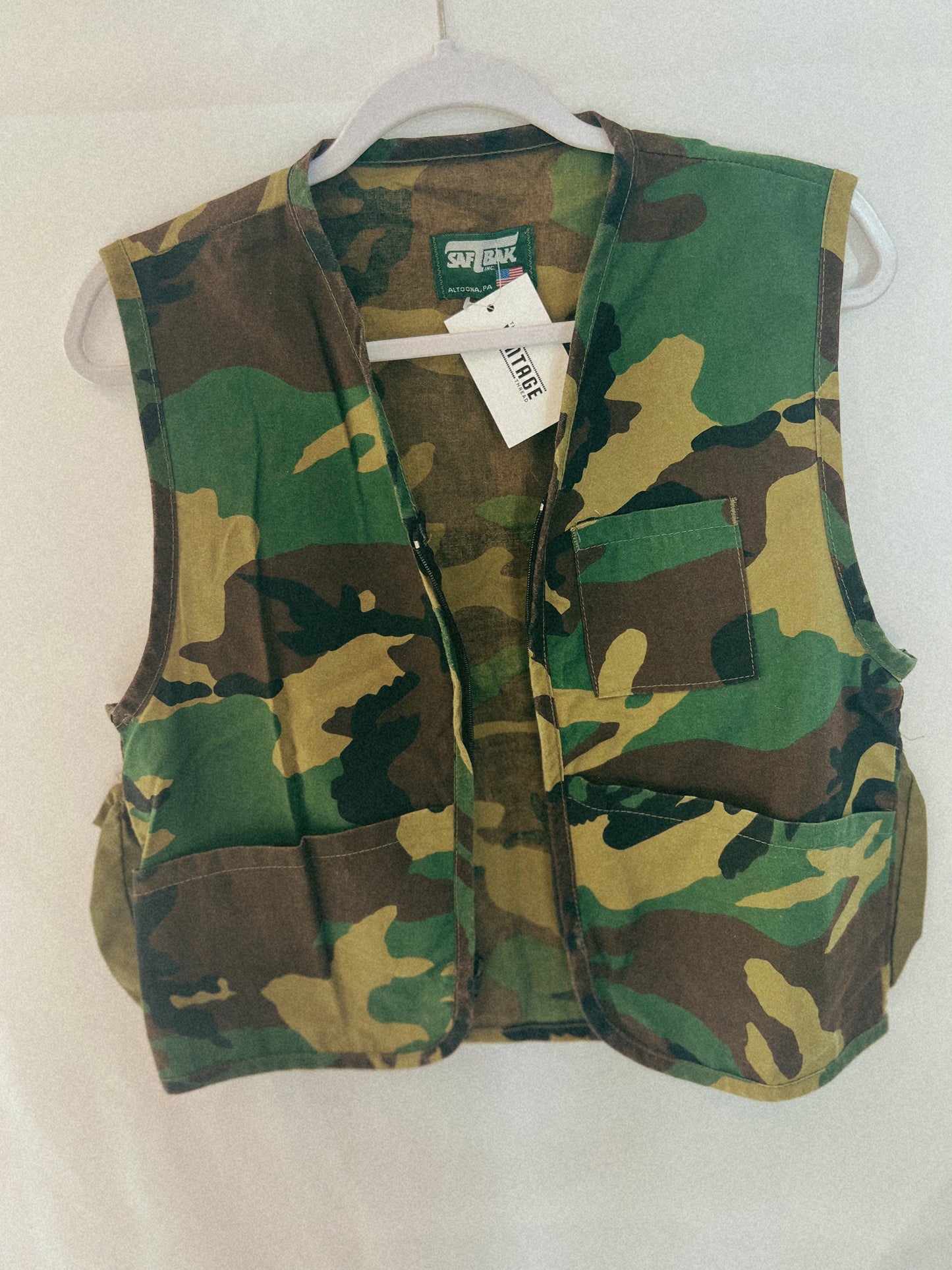 Vintage Camo Vest