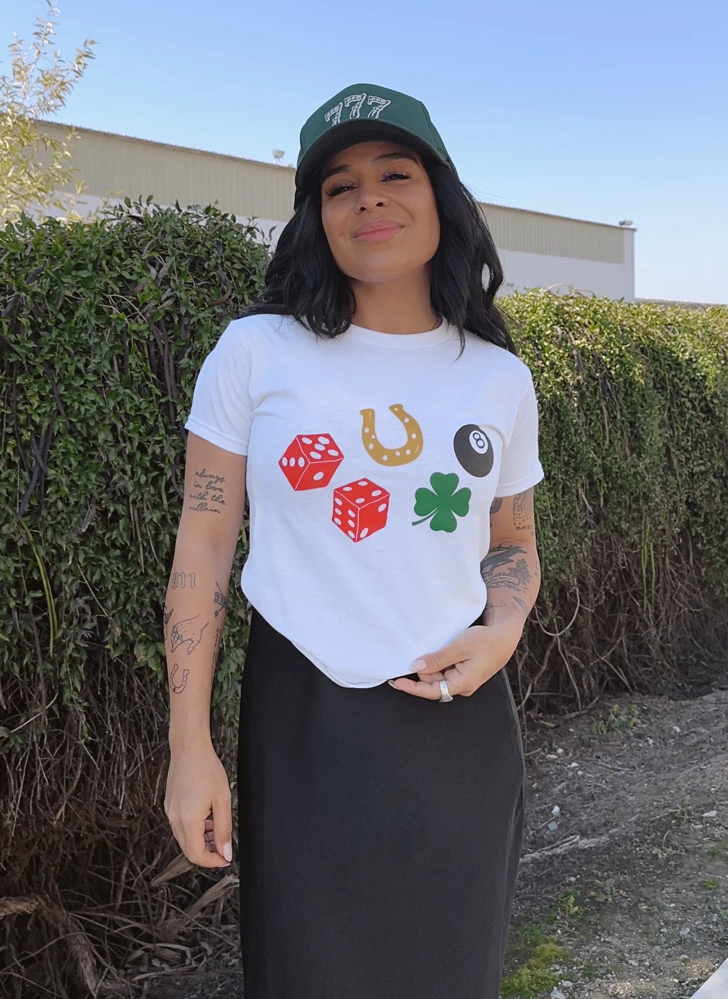 Feeling Lucky 90s Baby Tee