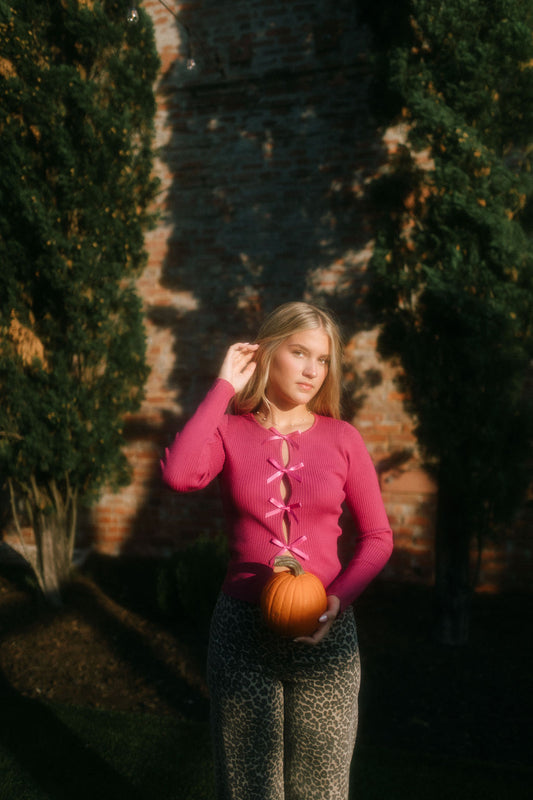 Berry Bow Sweater