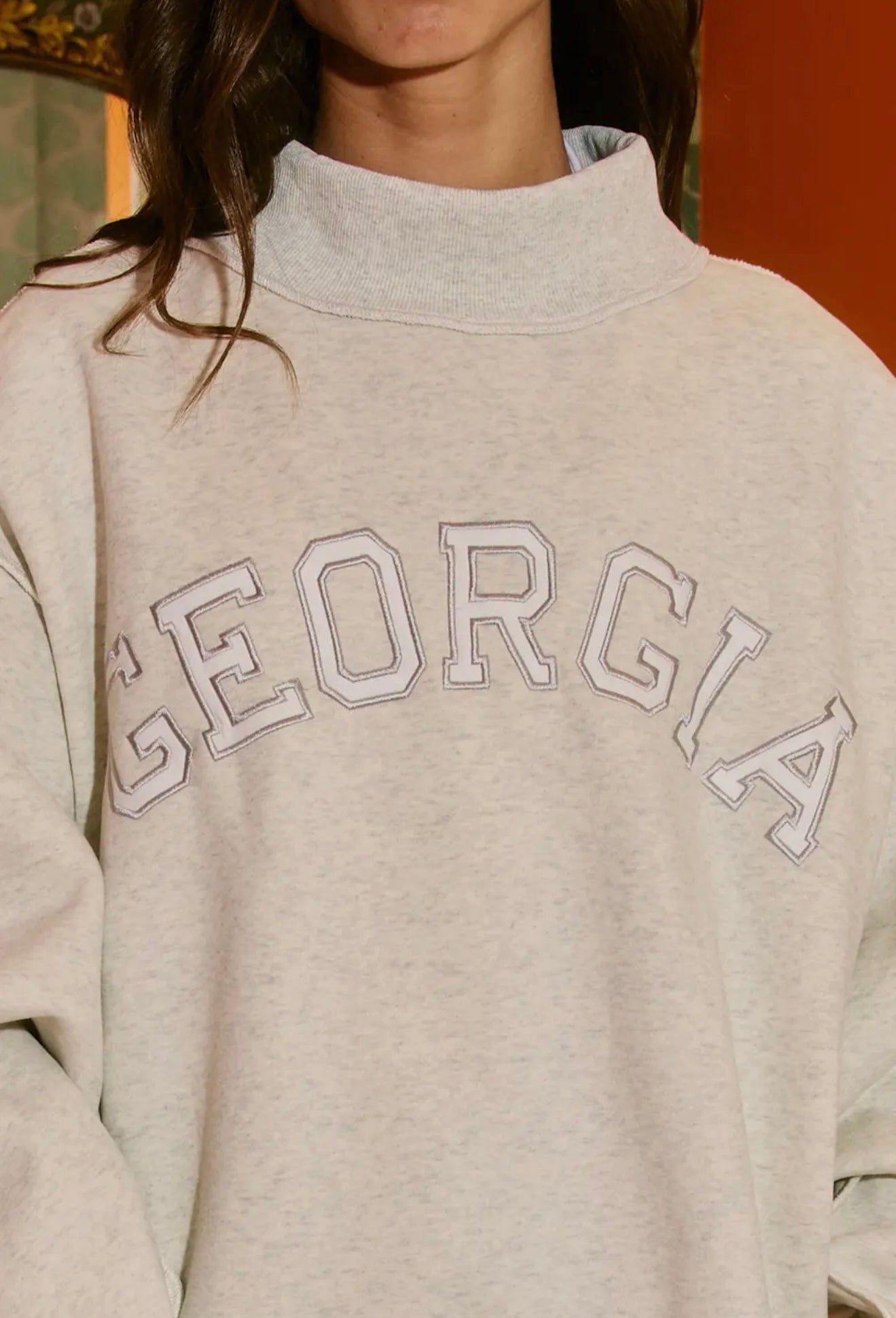 GA Embroidered Sweatshirt