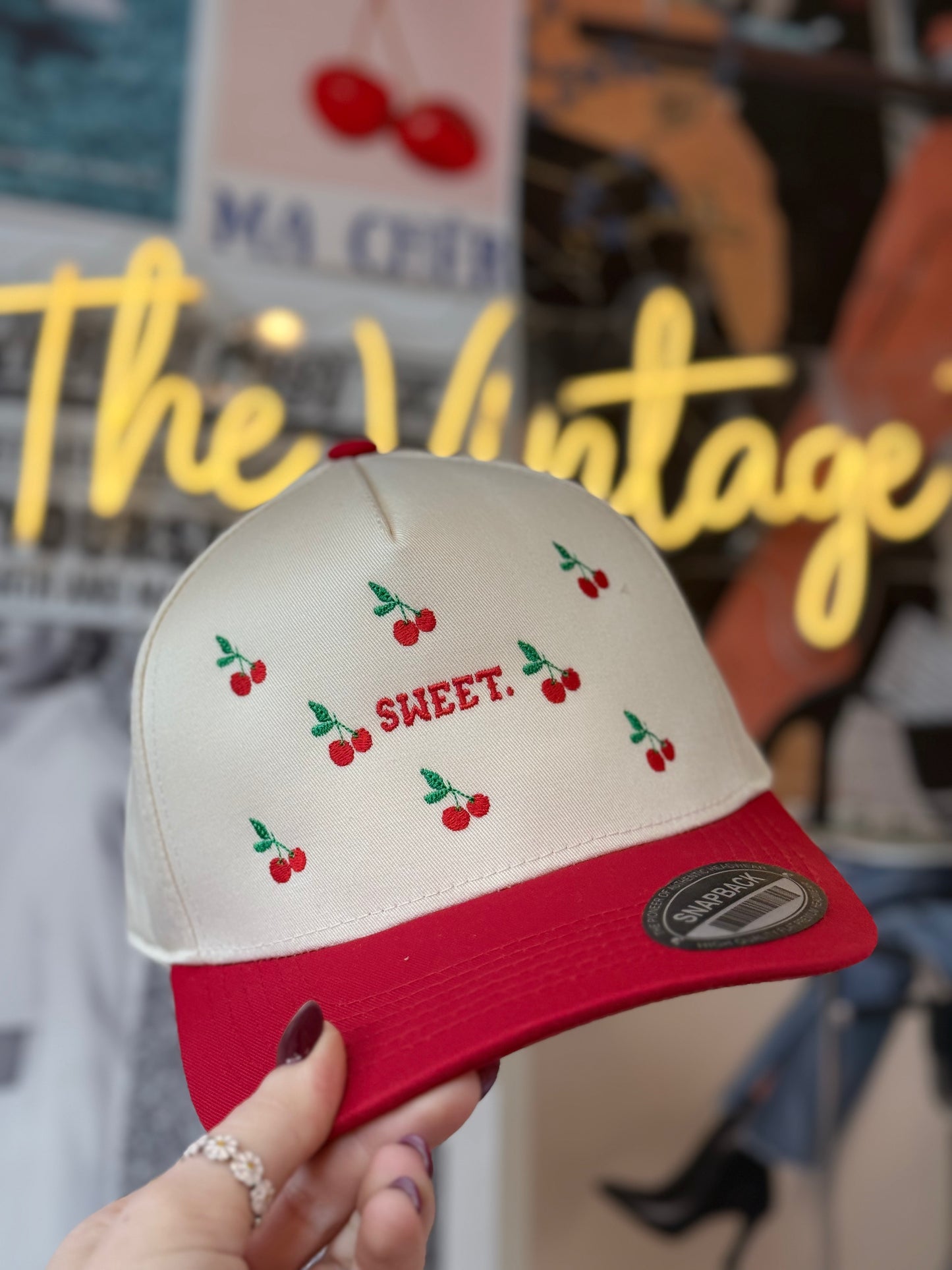 Sweet Cherry Bliss Hat