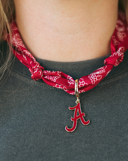 Alabama Scarf Necklace