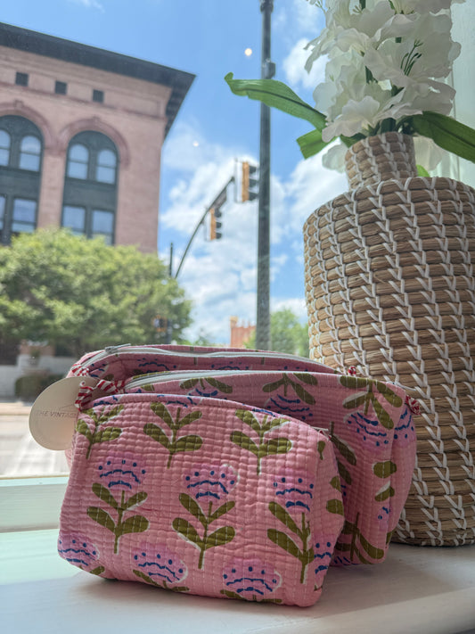 Summer Bloom Travel Bag Set