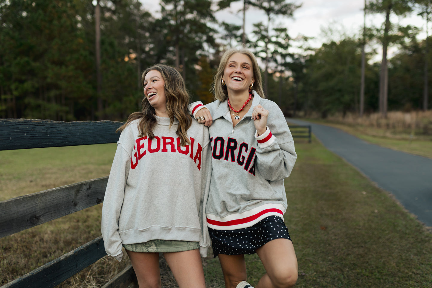 Sideline Stripes GA Sweatshirt