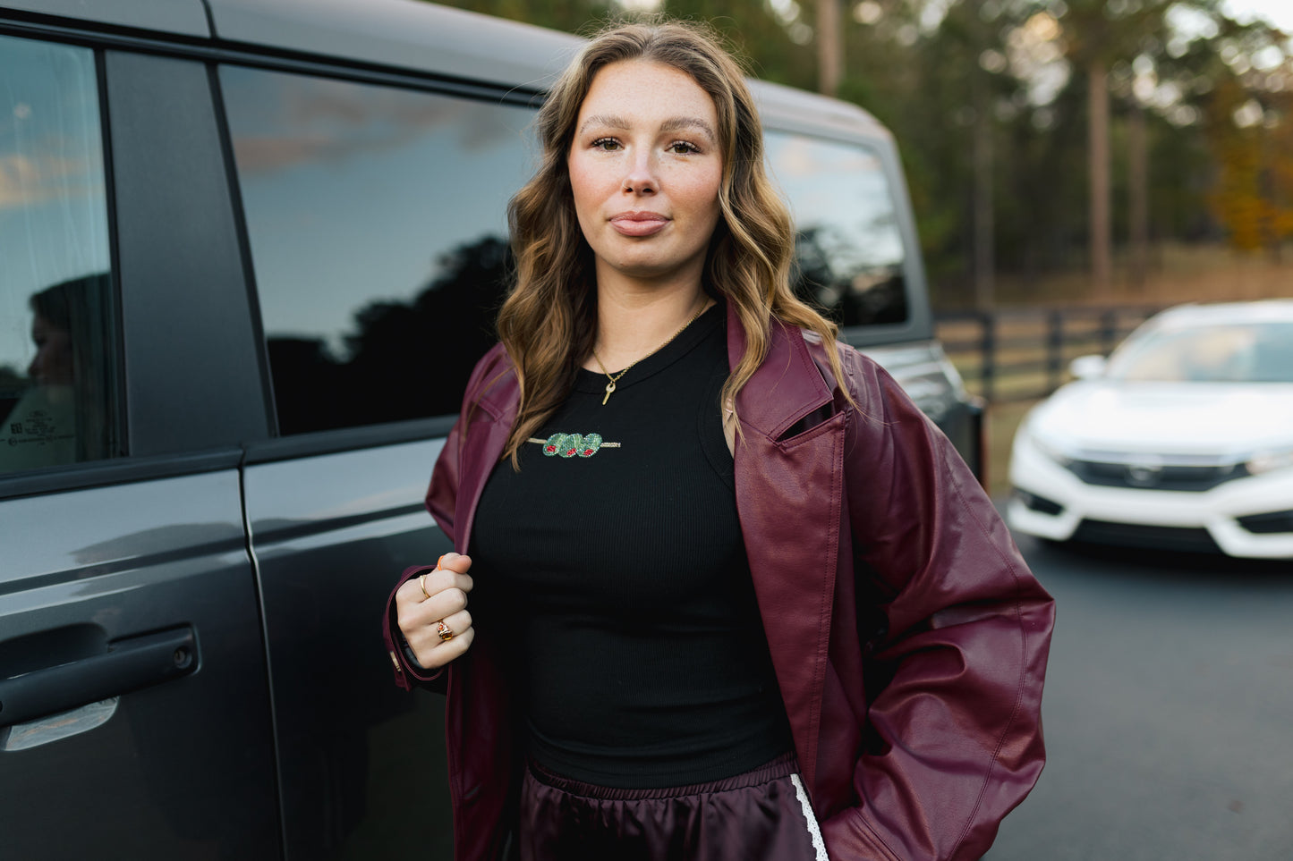 Merlot Leather Jacket