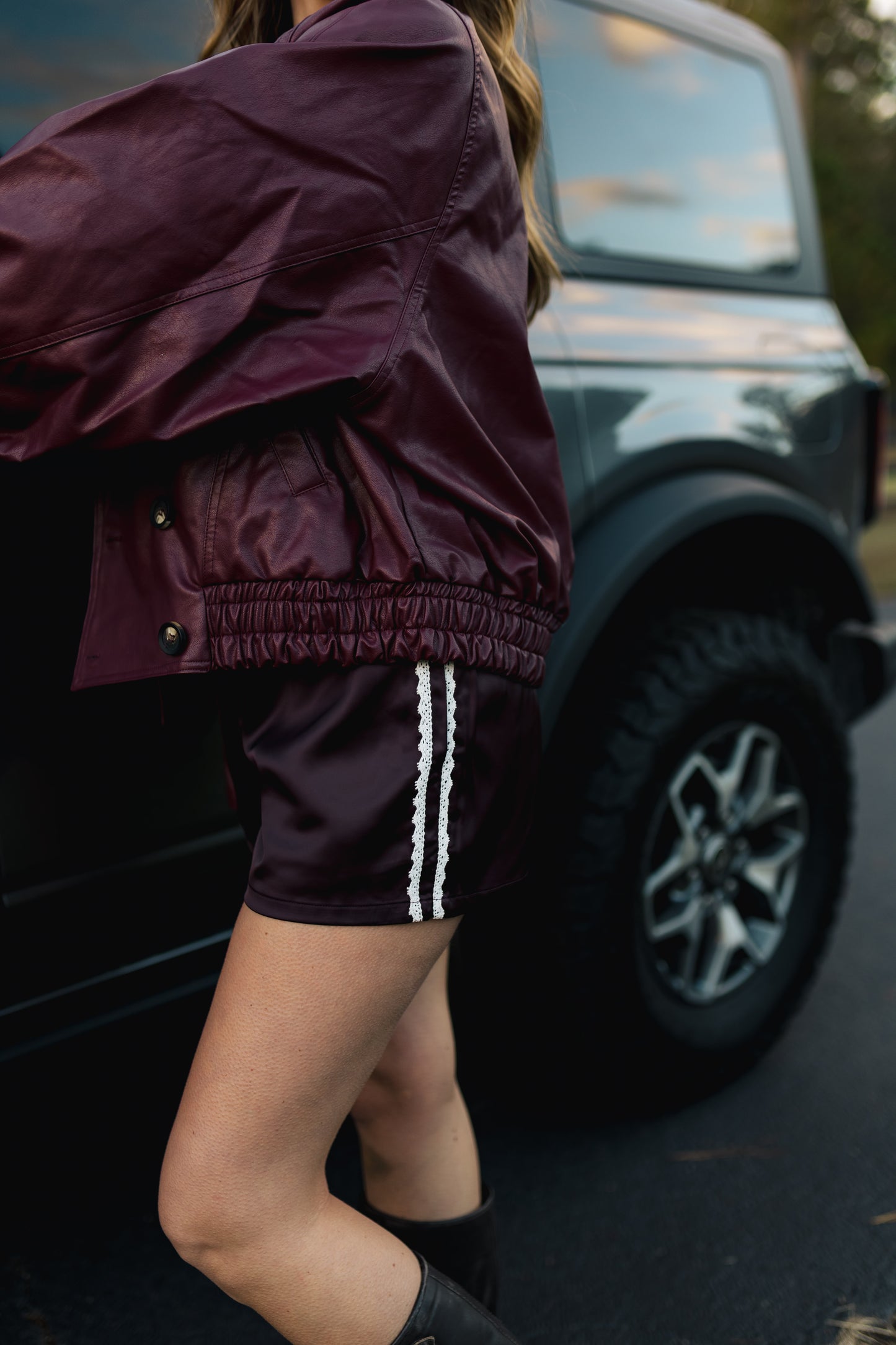 Merlot Leather Jacket