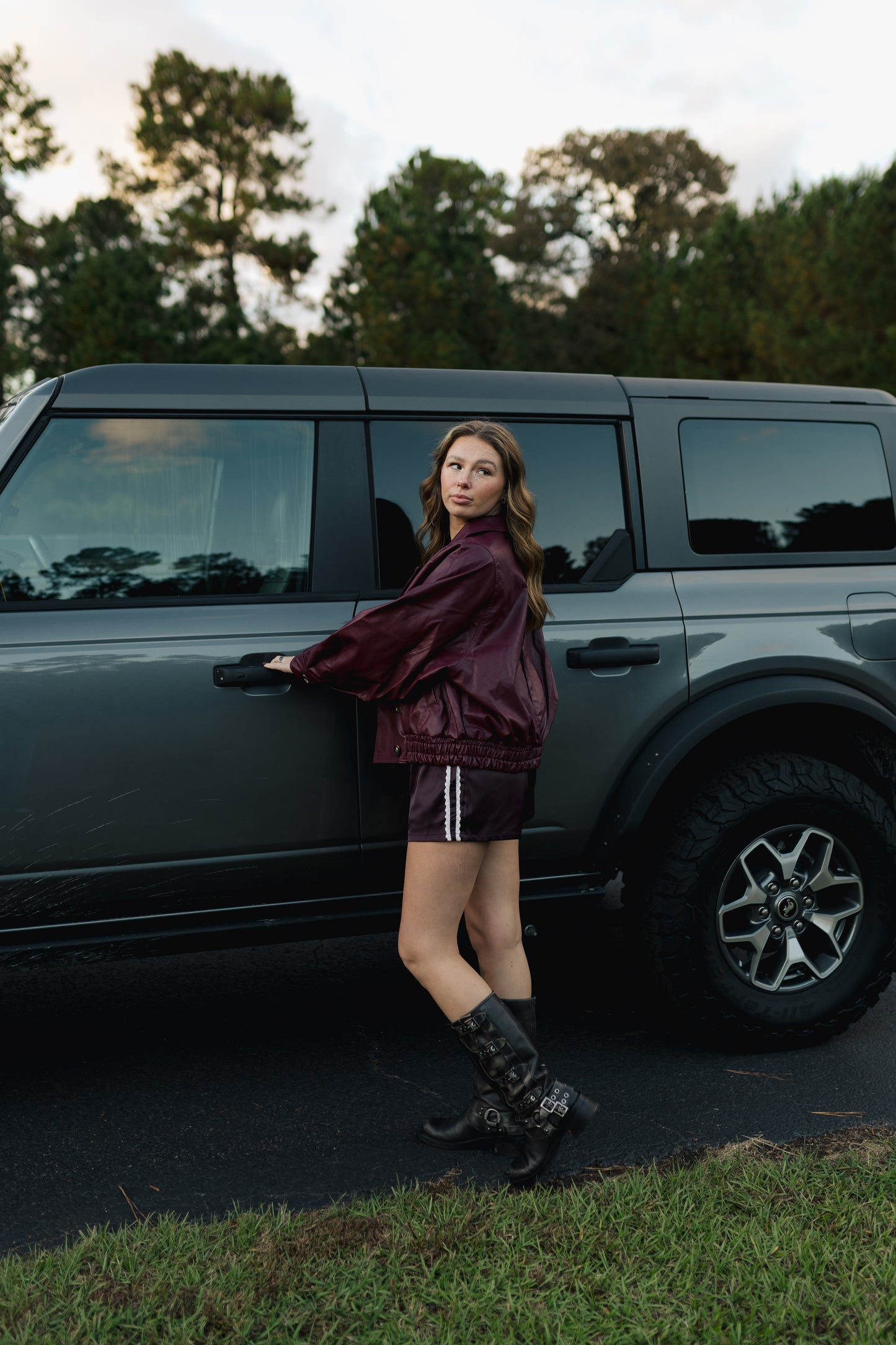 Merlot Leather Jacket