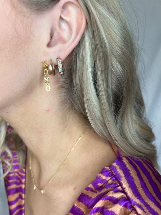 XOXO Drop Earrings